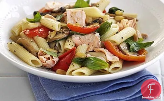 Sommer-Lachs-pasta