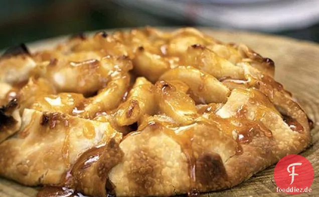 Herbst Birne Galette