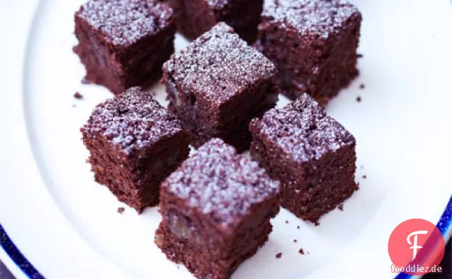 Mini schokolade & ingwer Brownies