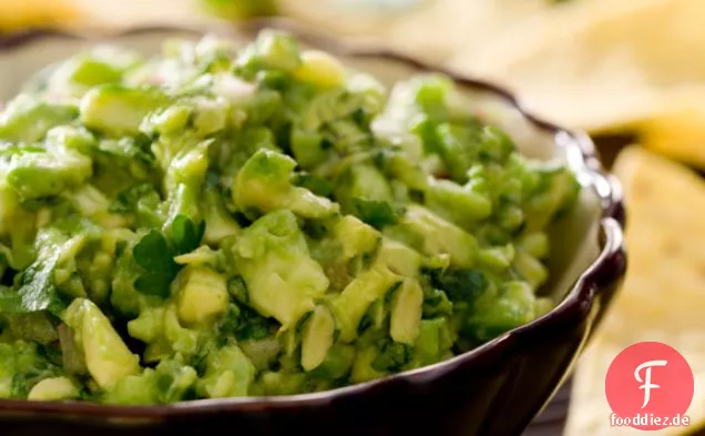 Geröstete Knoblauch-Guacamole