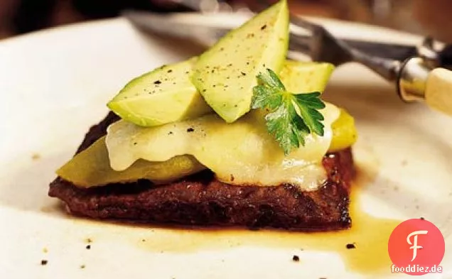 Chile Käsesteak mit Avocado