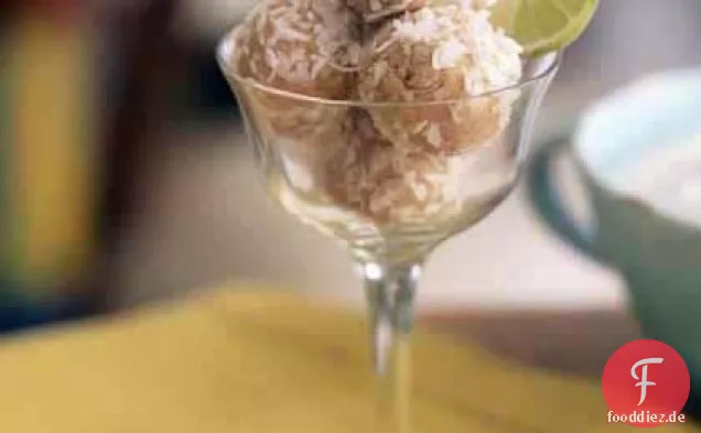Key Lime Kokos-Schneebälle