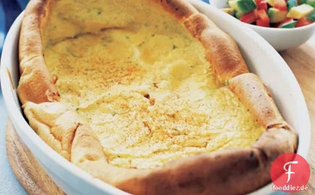 Chile Dutch Baby mit Avocado-Salsa