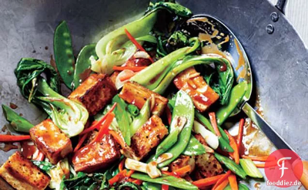 Gemüse und Tofu Stir-Fry