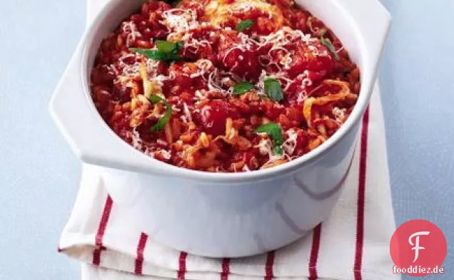 Schnelles Tomatenrisotto