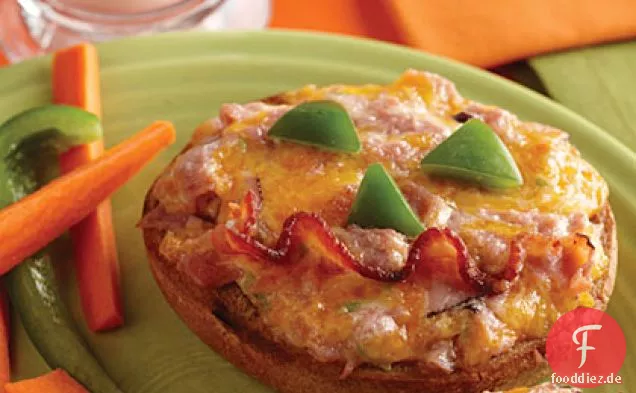 Jack-'O-Lantern Sandwiches