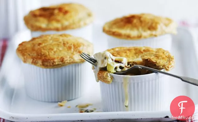 Huhn & Lauch Pot pies