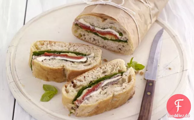 Gepresste Picknick-sandwich -