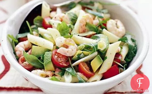 Garnelen & Avocado Nudelsalat