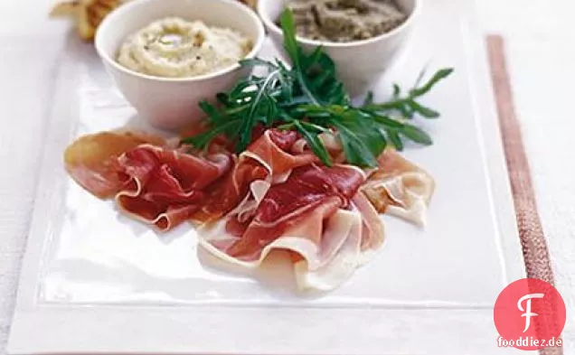 Einfache mezze-Platte