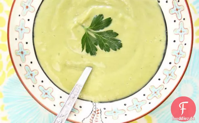 Gekühlte Avocado-Suppe