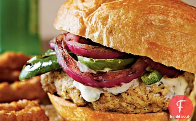 Gegrilltes Huhn Tequila Burger