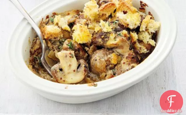 Wurst & Pilz Pot pies