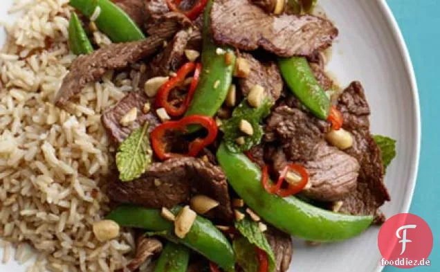 Thai Frühling Rindfleisch Stir-Fry