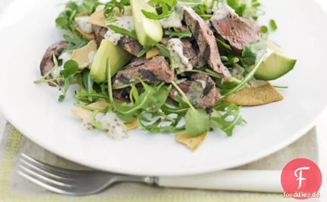 Peppered steak tortilla-Salat