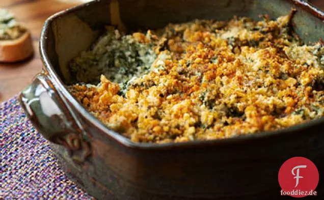 Gebackener Spinat-Parmesan-Dip
