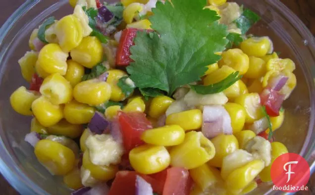Mais Und Avocado-Salsa