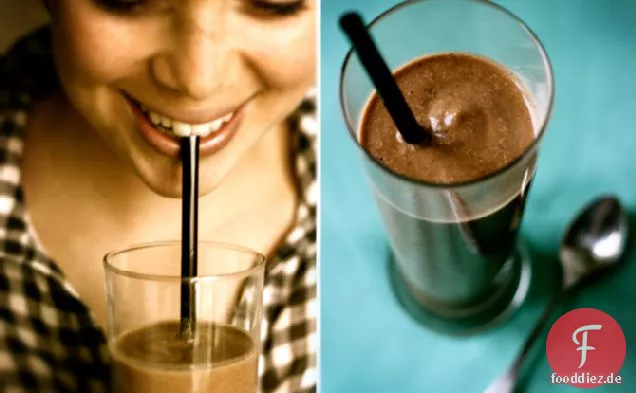 Rohe Schokolade Milchshake Wunder