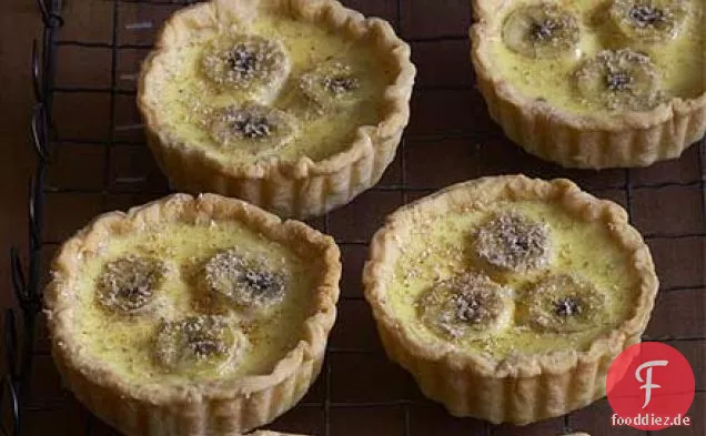 Bananen-Vanillepudding-Torten