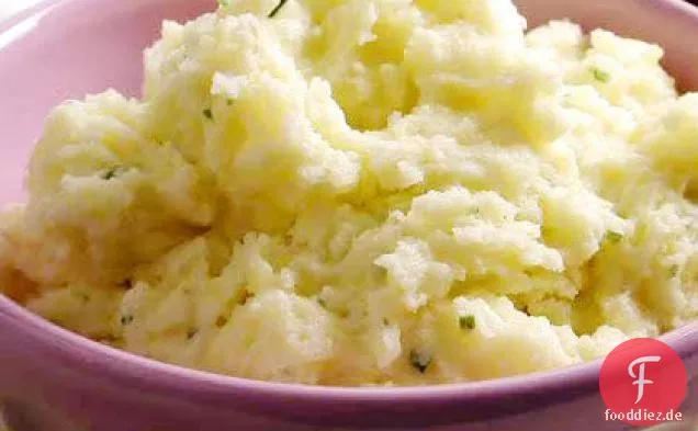 Cremige Kartoffelpüree mit Schnittlauch