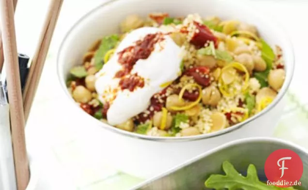 Würzig couscous-Salat