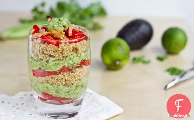 Leichte und frische Avocado-Creme Verrines