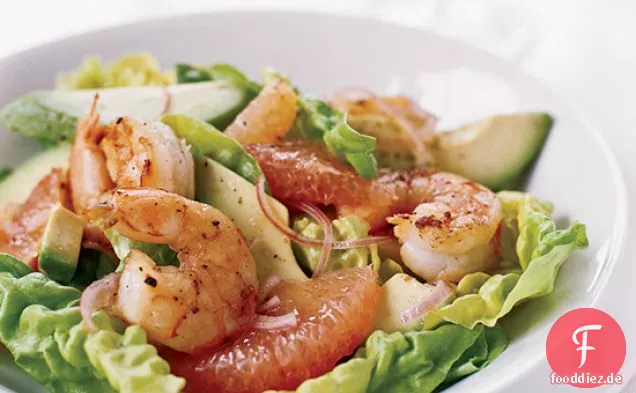 Garnelen-Avocado-Salat