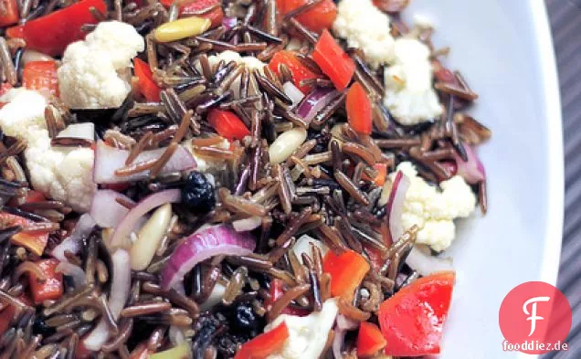 Paprika, Blumenkohl und Wildreis