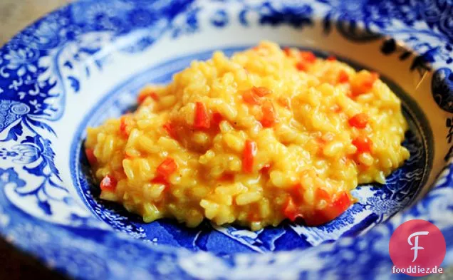 Risotto mit rotem Pfeffer