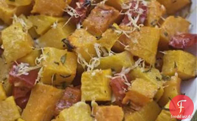 Butternut Squash und Paprika Kasserolle