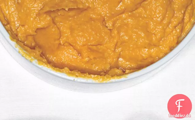 Süßkartoffel- und Apfelpüree