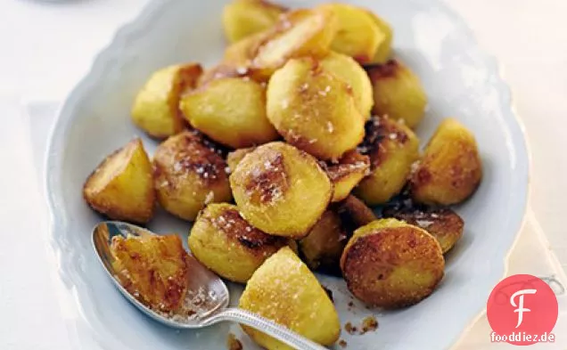 Goldene Crunch Kartoffeln