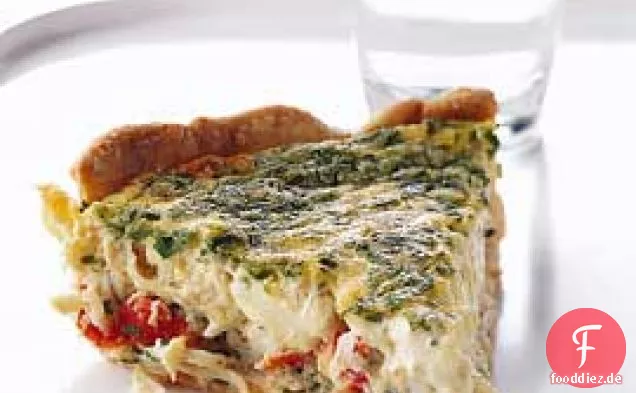 Krabben-Quiche