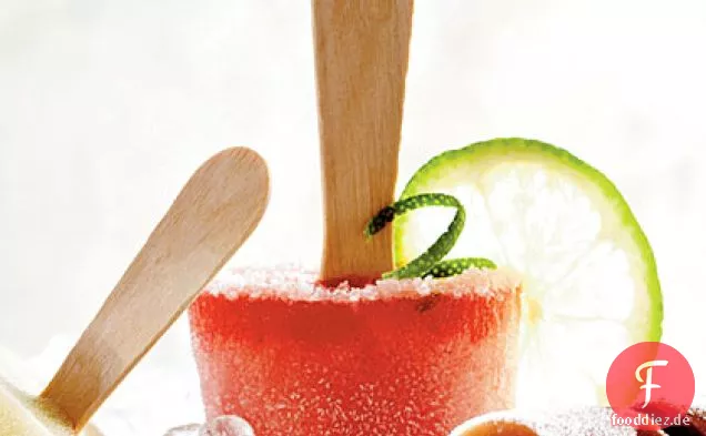 Wassermelone Margarita Pops