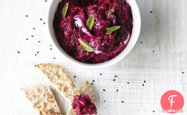 Rote Beete & Minze Dip