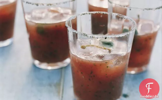 Frische Tomaten Bloody Marys