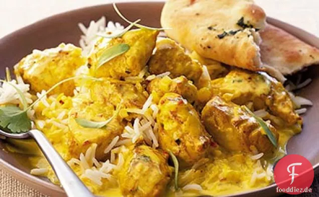 Cremiges Masala-Huhn
