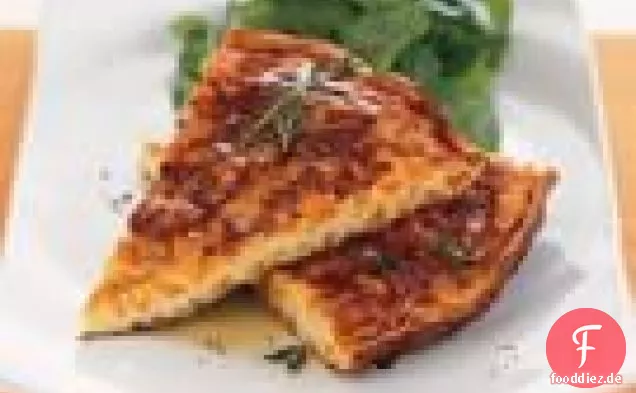 Orangenpfeffer Frittata mit frischem Thymian