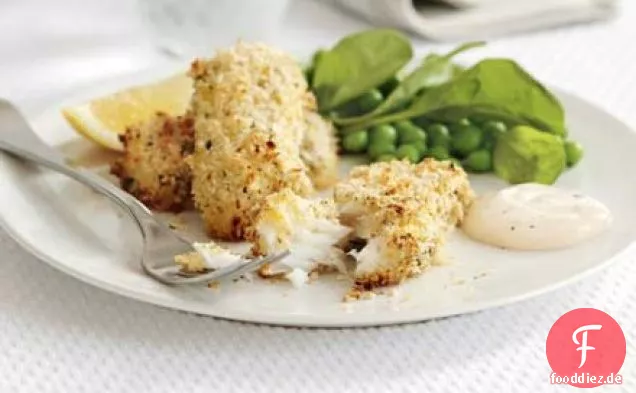 Hausgemachte Fischfinger