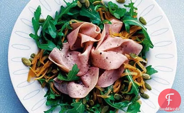 Rapid Rucola, Karotten & Schinken Salat