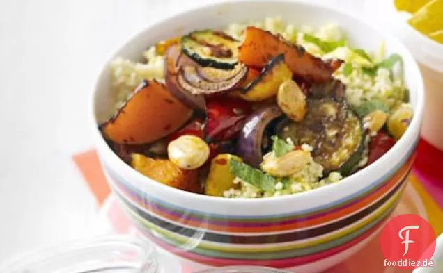 Geröstetes Gemüse & Couscous-Salat