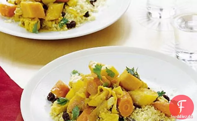 Gemischte Gemüse-Tajine