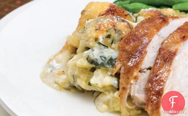 Klassische Parmesan-Frühkartoffeln
