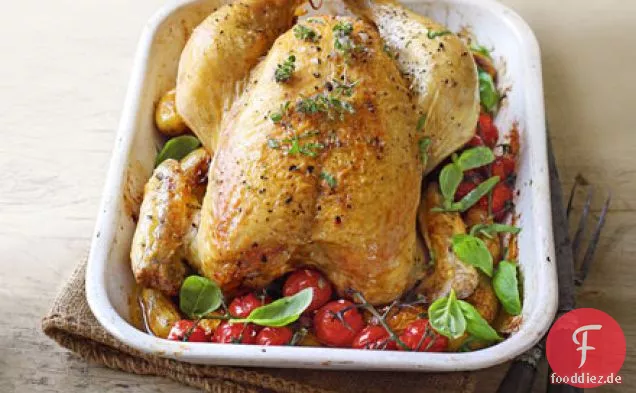 Garten Kraut Huhn