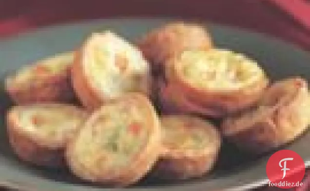 Lauch und Paprika Mini-Quiches