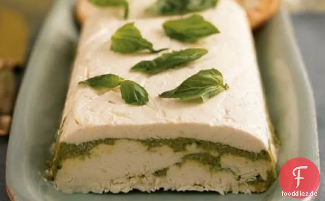 Gelbe Pfeffer Pesto Terrine
