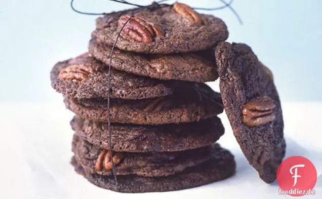 Chocolate chunk pecan cookies