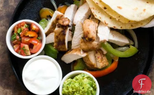 Huhn Fajitas