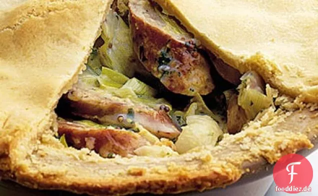 Wurst & Lauchkuchen