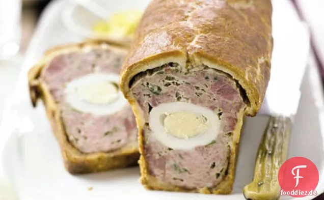 Schweinefleisch & Schinkenkuchen